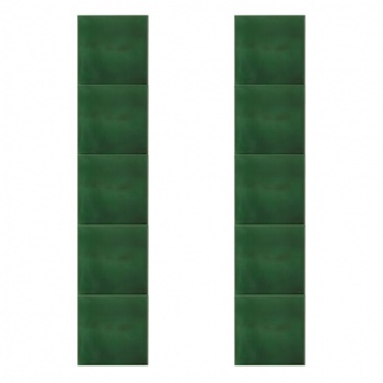 LGC067 Green Fireplace Tiles